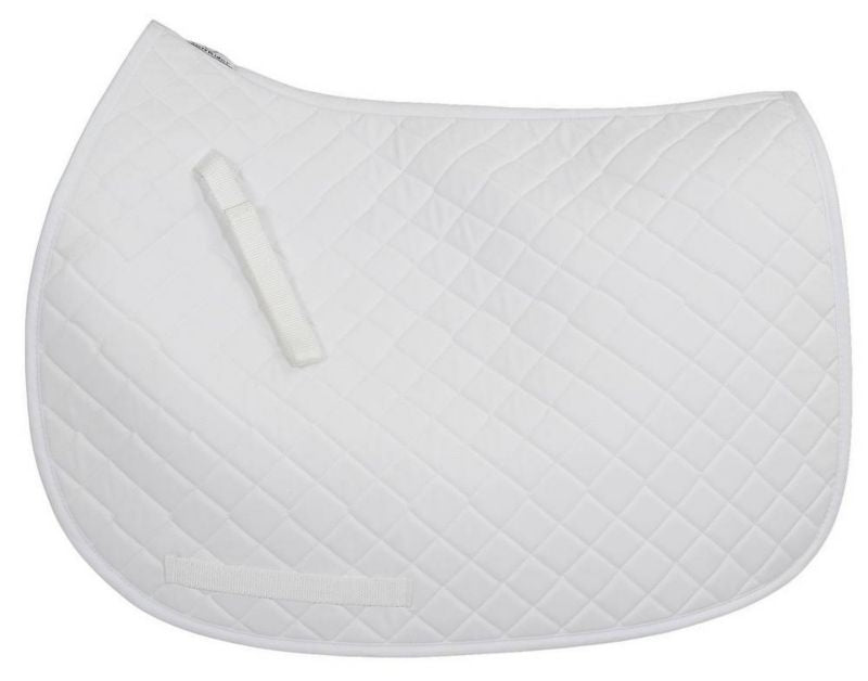 Tuffrider Basic Pony Saddle PadBk/Wh