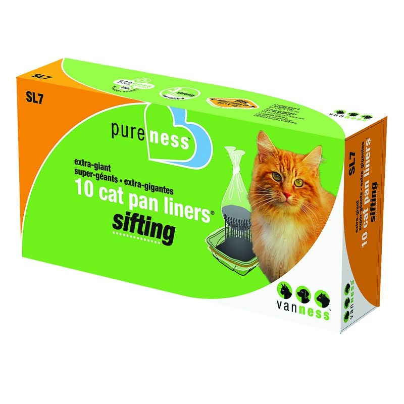 Pureness Giant Sifting Cat Litter Liners 10ct