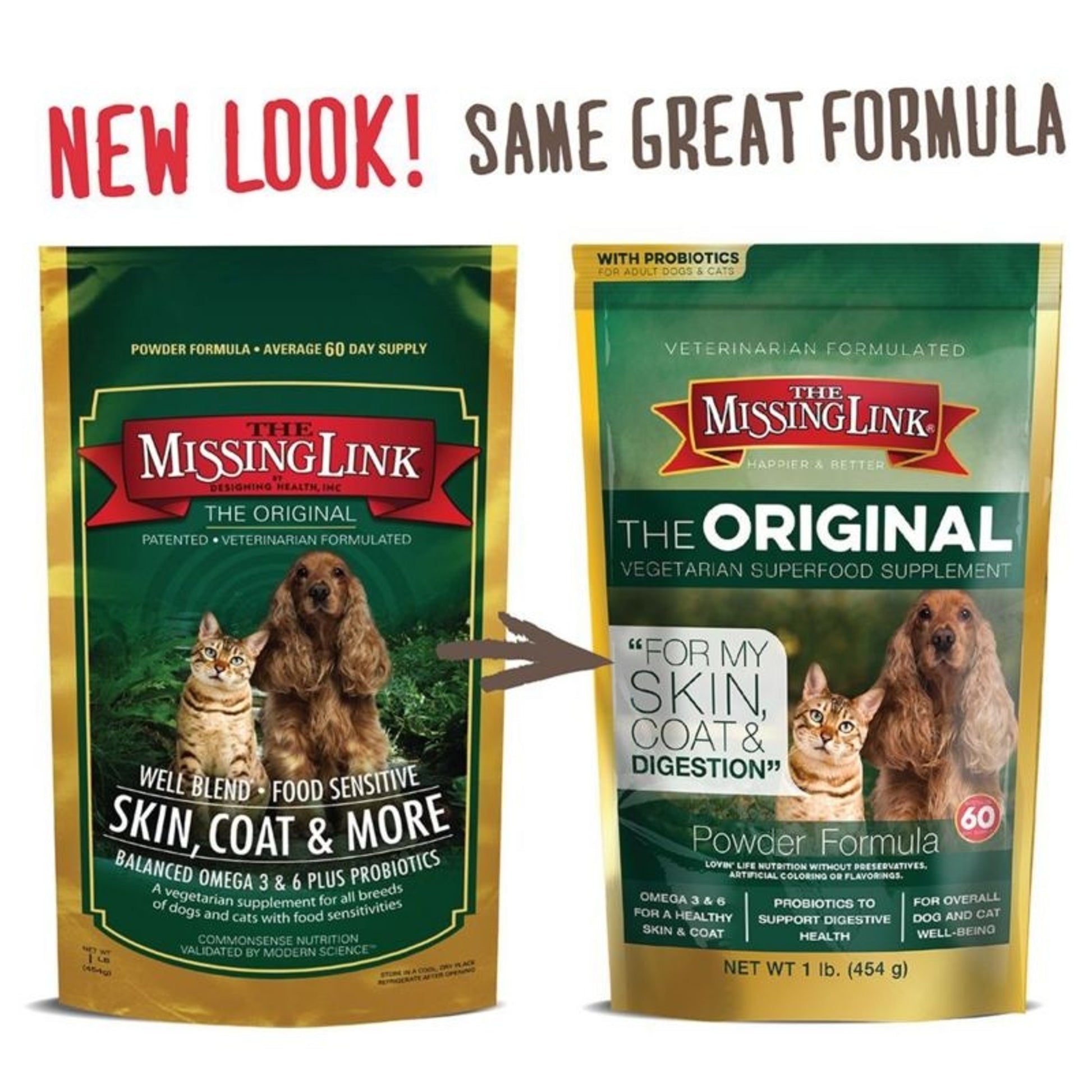 The Missing Link Well Blend Skin/Coat for Pets