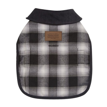 Pendleton Charcoal Ombre Dog Coat
