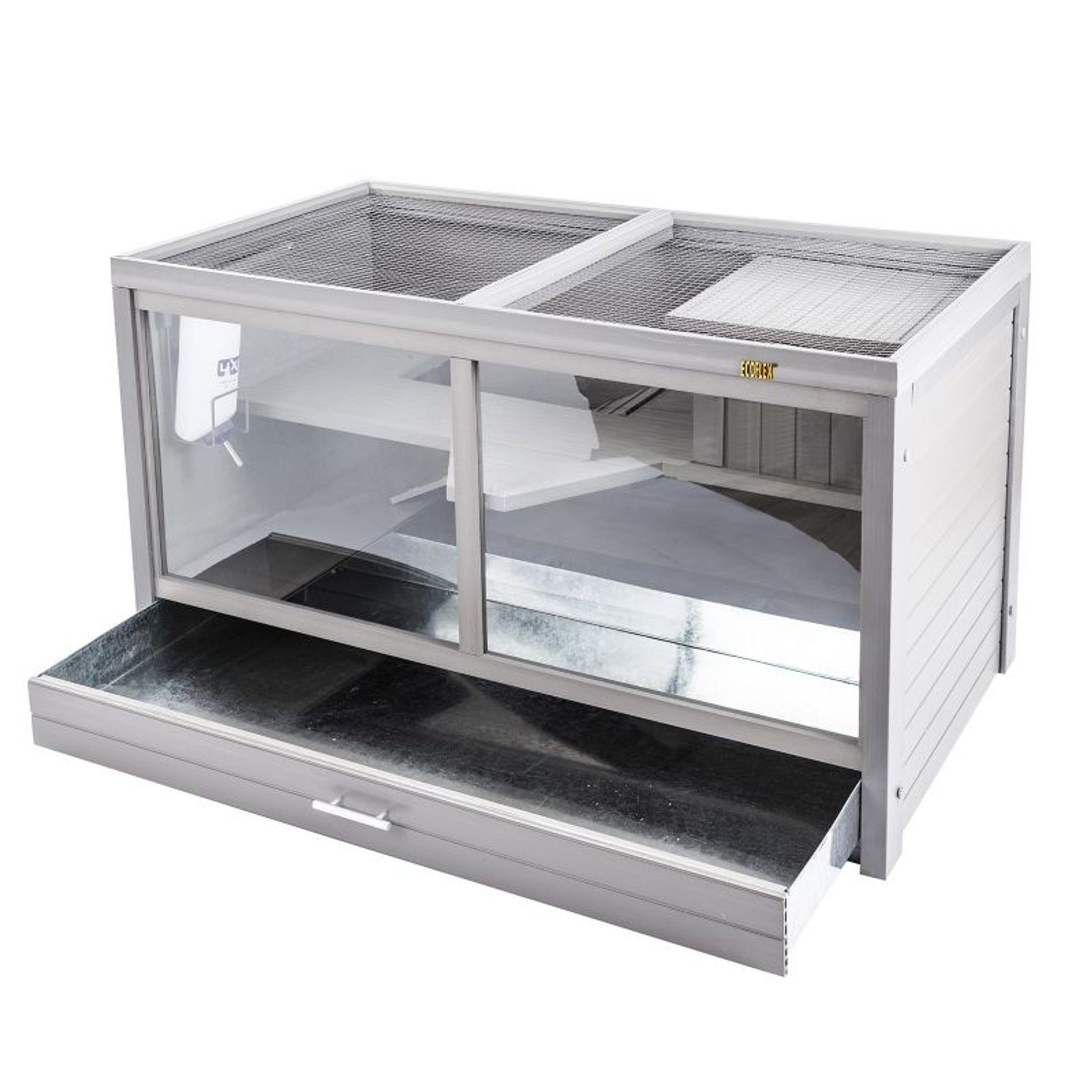 New Age Pet ecoFLEX Grey Park Avenue Indoor Hutch