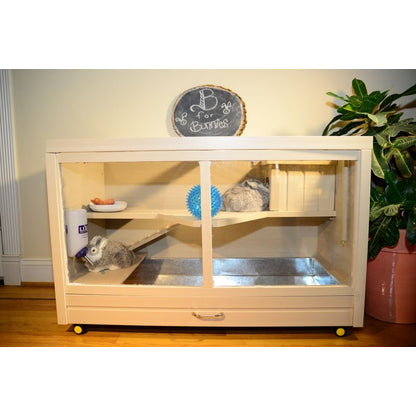 New Age Pet ecoFLEX Maple Park Avenue Rabbit Hutch