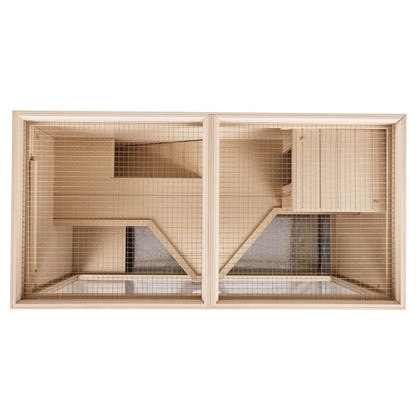 New Age Pet ecoFLEX Maple Park Avenue Rabbit Hutch