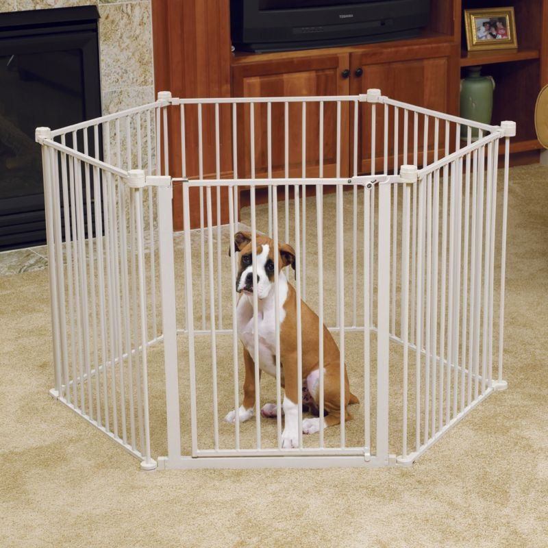 Carlson Pet Convertible Yard and Pet Gate