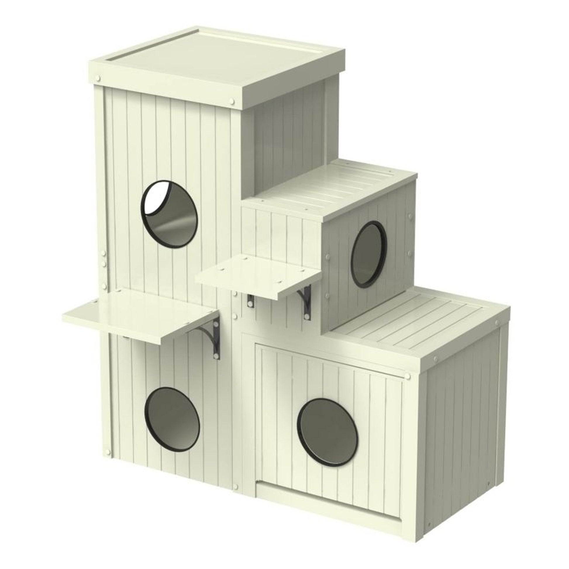 New Age Pet ecoFLEX Kitty Katio Climber Cat House