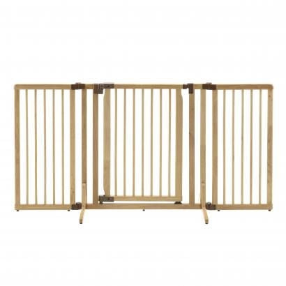 Richell Natural Wooden Premium Plus Pet Gate