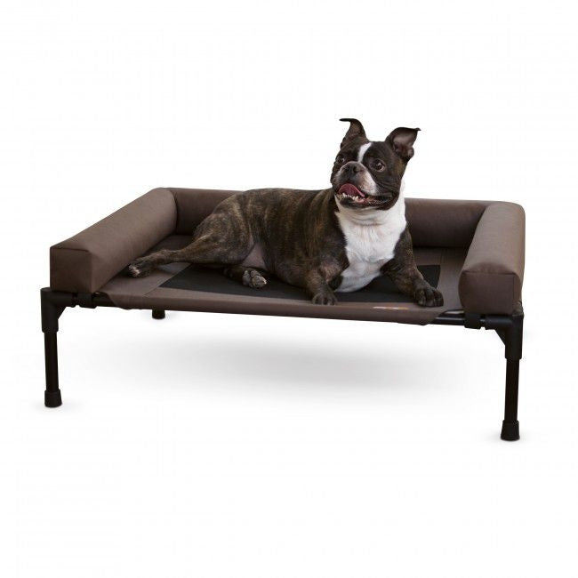 KH Mfg Chocolate Original Bolster Pet Cot