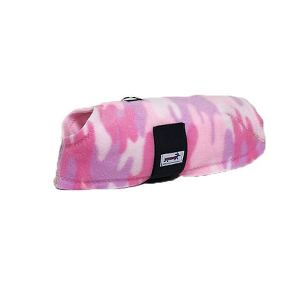 Snugpups Pink Camo Fleece Dog Coat