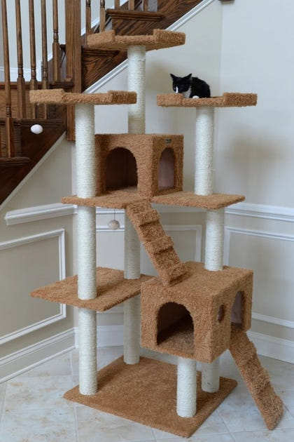 Armarkat Real Wood A7407 Multi Level Big Cat Tree