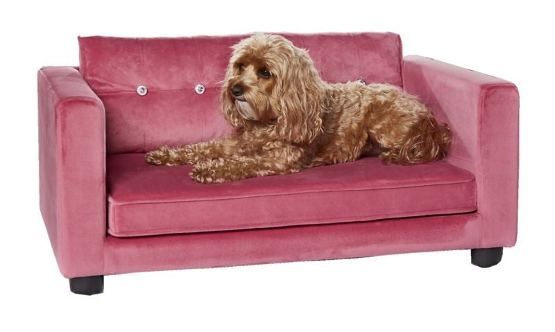 Enchanted Home Pet Crystal Pet Sofa