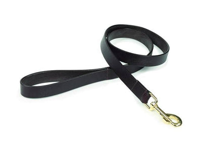 Shires Digby Fox Flat Leather Dog Lead