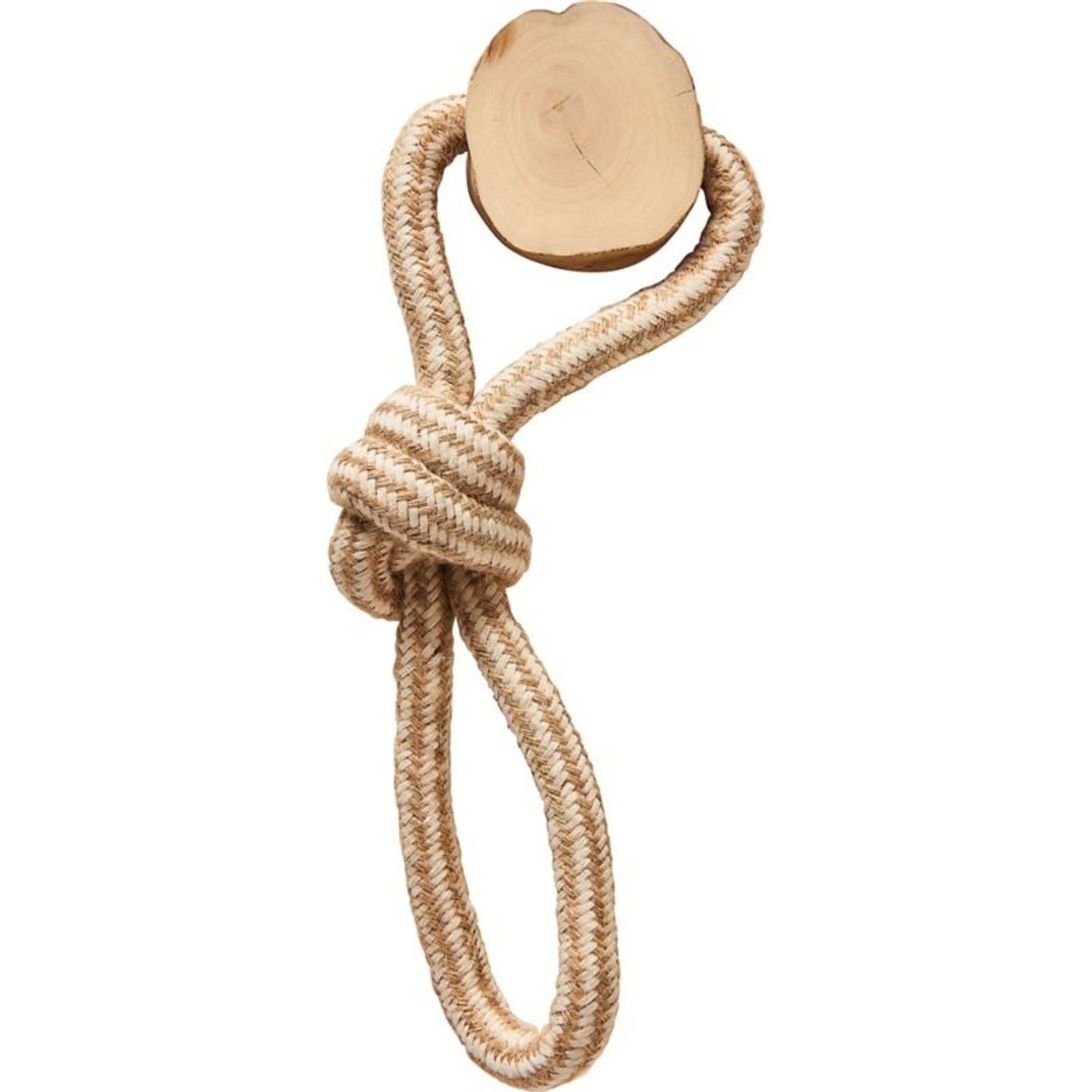 Love The Earth Coffee Wood Chew Rope Tug