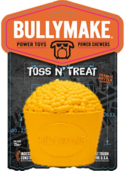 Bullymake Toss Nft Treat Popcorn Rubber Toy