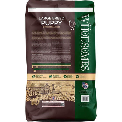 Wholesomes Large Breed Puppy Food