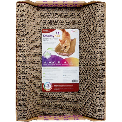 Smartykat Super Scratcher Chaise Scratcher/Lounge
