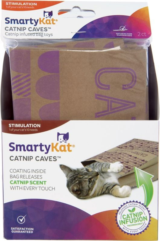 Smartykat Catnip Caves Infused Paper Bag Cat Toys
