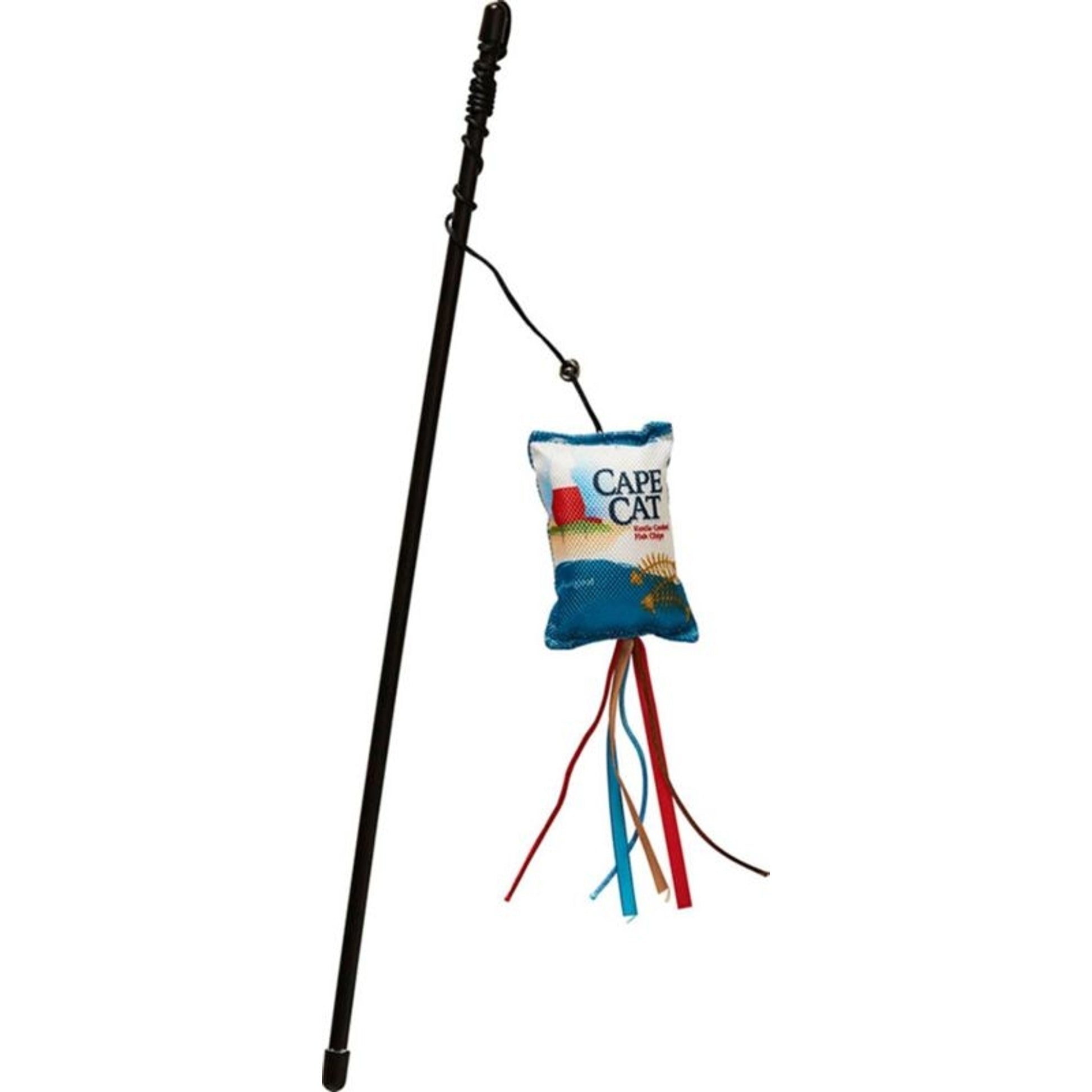 Fun Food Cape Cat Wand Cat Toy