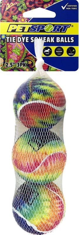 Tie Dye Squeak Ball