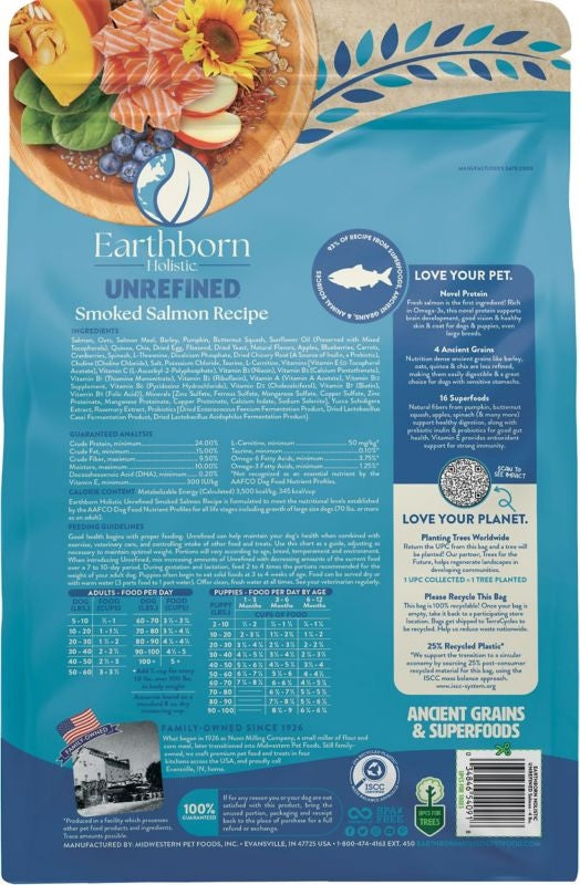Earthborn Holistic Unrefined Dog Food