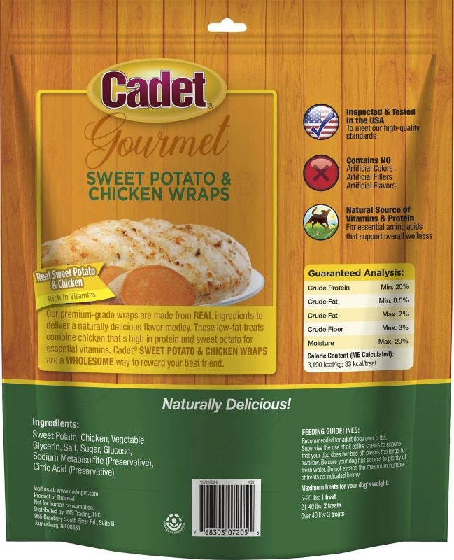 Cadet Gourmet Wraps - Sweet Potato Chicken 14oz