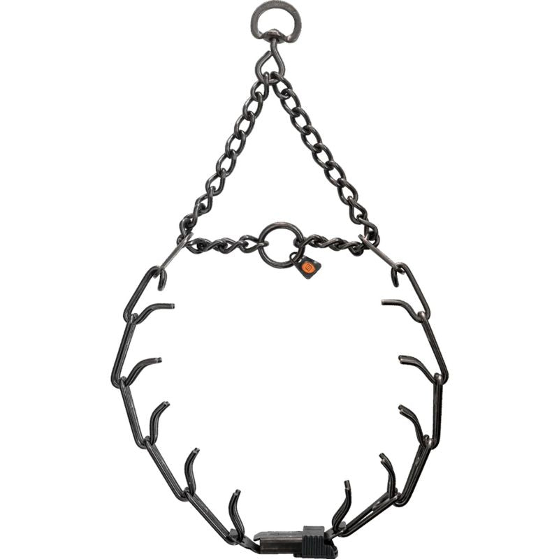Herm Sprenger Blk U-PLUS ClicLock Collar/Chain