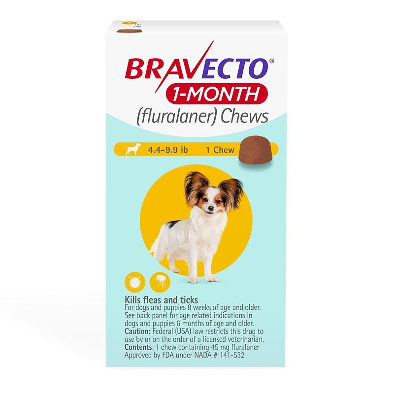 Bravecto Chews 1 Month Supply