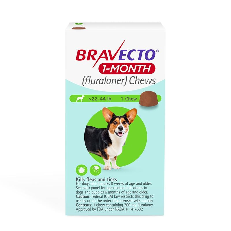 Bravecto Chews 1 Month Supply