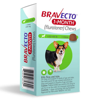 Bravecto Chews 1 Month Supply