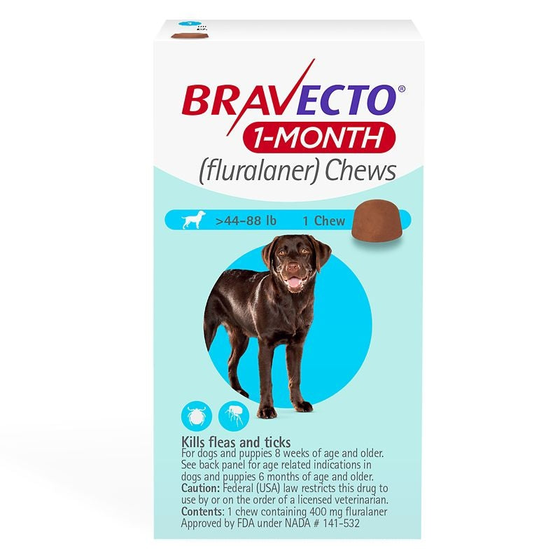 Bravecto Chews 1 Month Supply