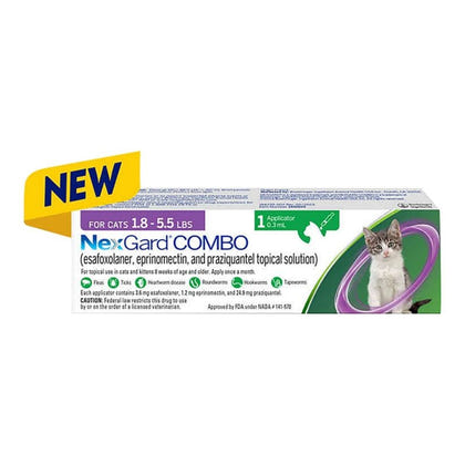 Rx Nexgard Combo Cats