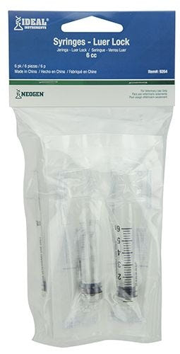 Ideal Disposable Luer Lock Syringe