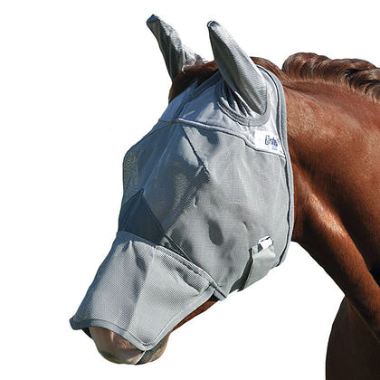 Cashel Crusader Long Nose Fly Mask with Ears