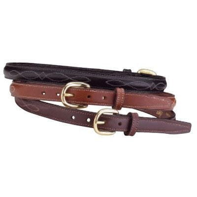 Tory Leather Fancy Stitched Belt