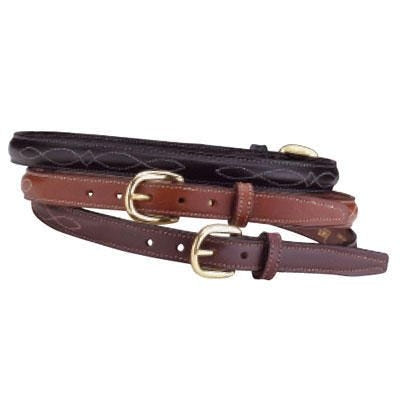 Tory Leather Fancy Stitched Belt