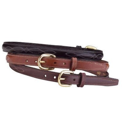 Tory Leather Fancy Stitched Belt