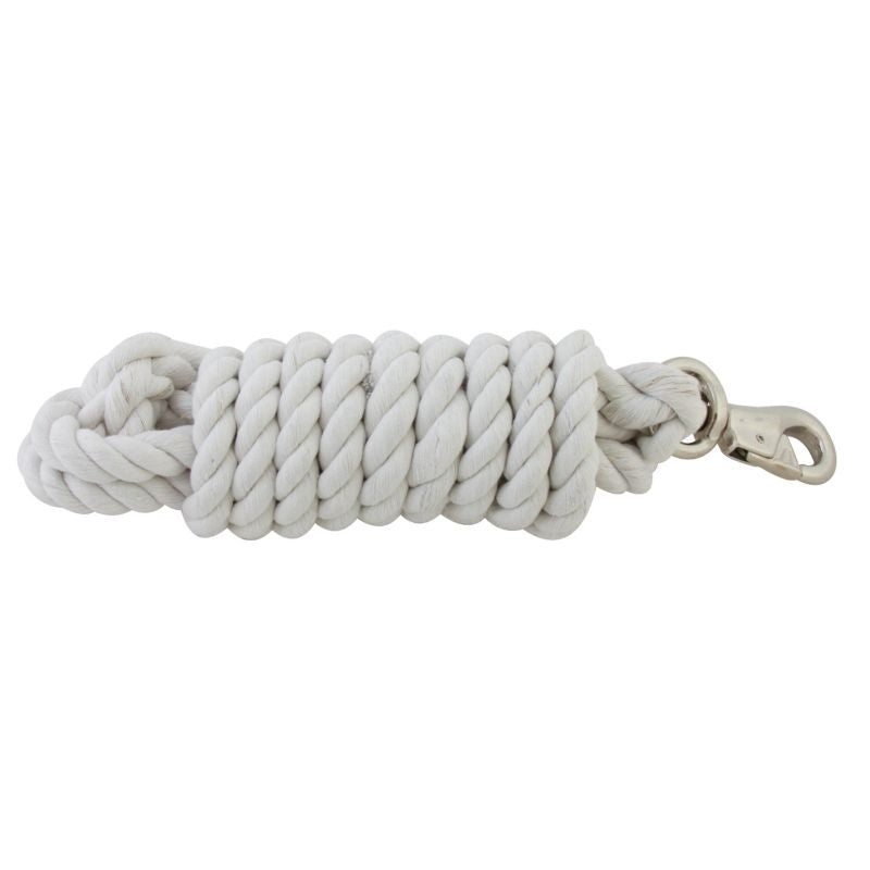 Basic Cotton Lead Rope with Bull Snap