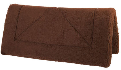 Tough1 Heavy Western Fleece Pad 32 x 32 Brn