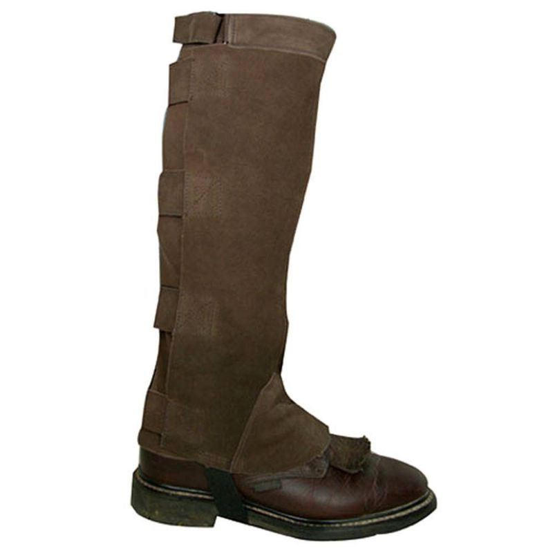 Suede Schooling Half Chaps