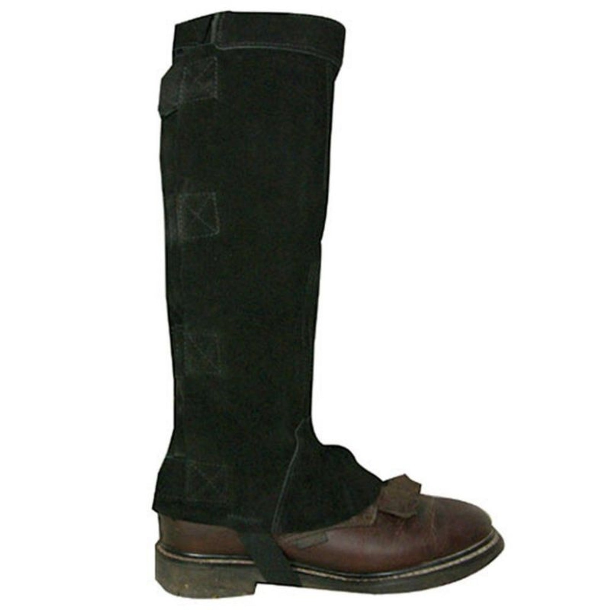 Suede Schooling Half Chaps