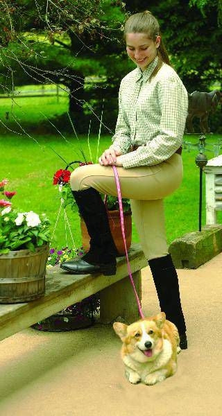 Suede Schooling Half Chaps