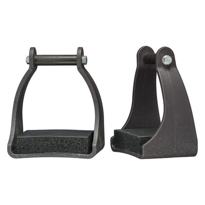 Tough1 Polymer Cushioned Trail Stirrups