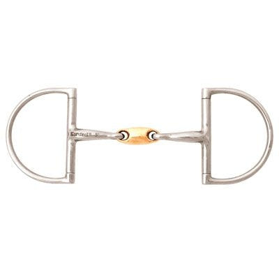 JP Korsteel Copper Link Hunter D-Ring Snaffle