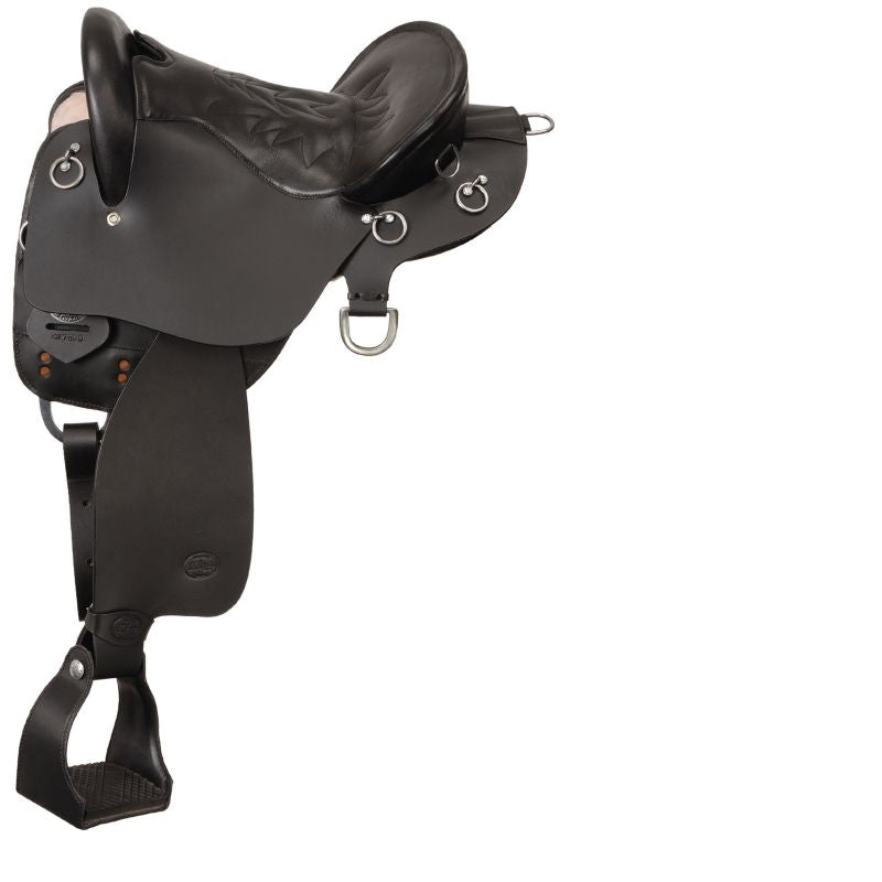 King Trekker Trail Saddle With O Horn