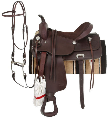King Series Pleasure Trail Saddle Package