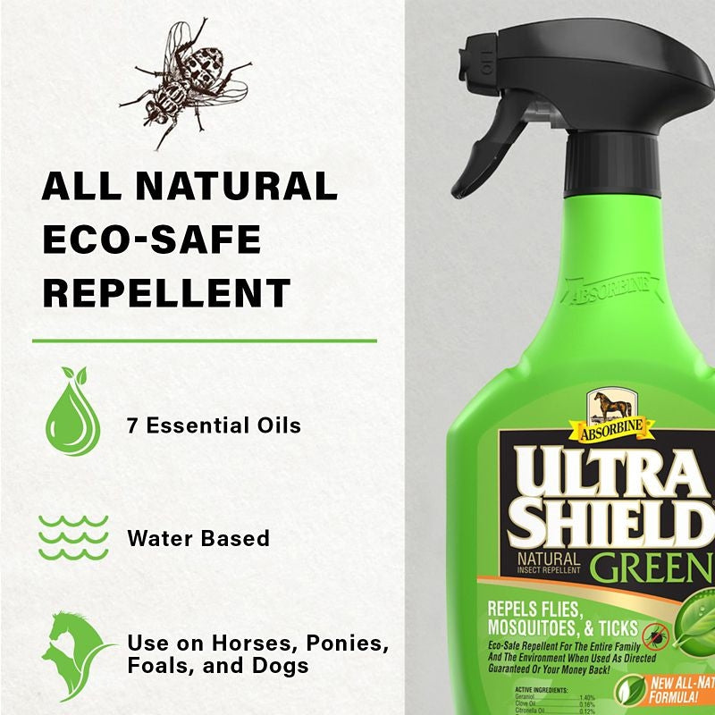 Absorbine UltraShield Green Fly Repellent