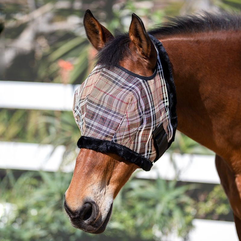 Kensington Fly Mask with Fleece Trim