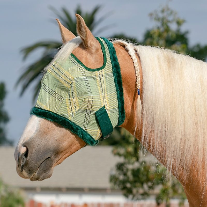 Kensington Fly Mask with Fleece Trim