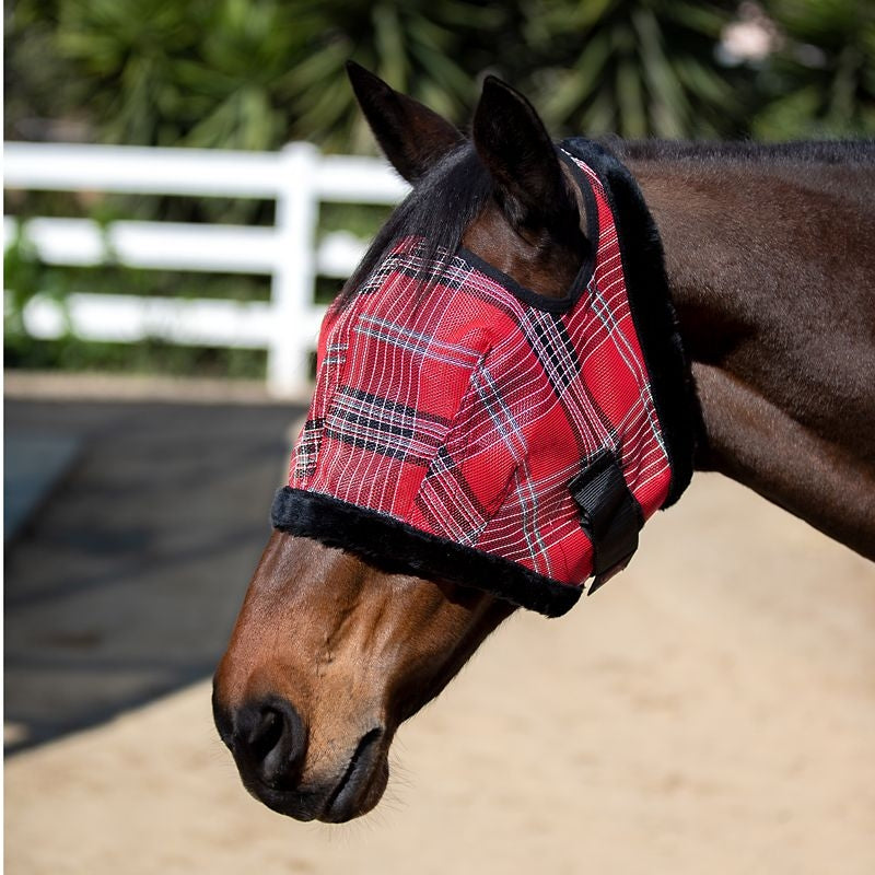 Kensington Fly Mask with Fleece Trim