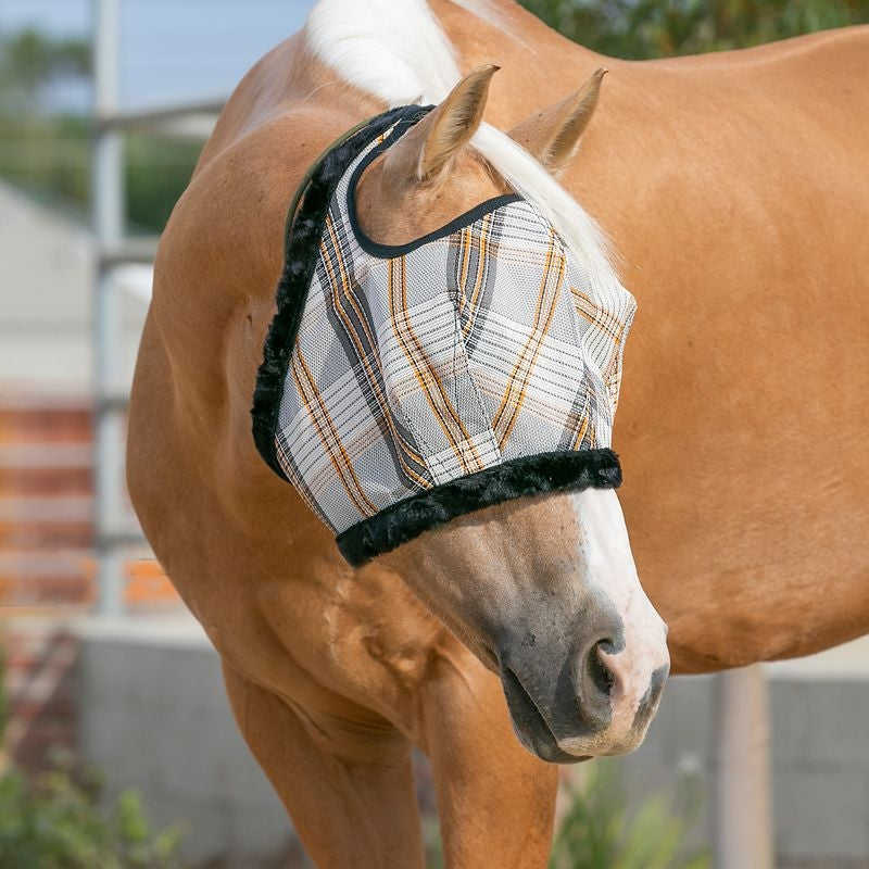 Kensington Fly Mask with Fleece Trim
