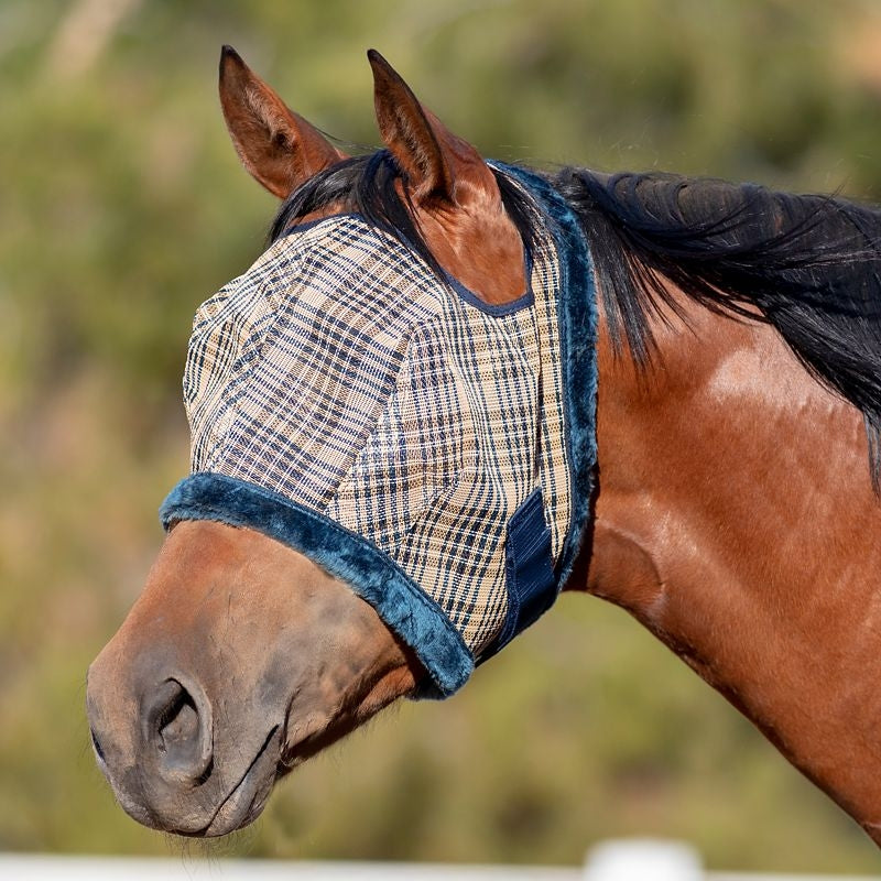 Kensington Fly Mask with Fleece Trim